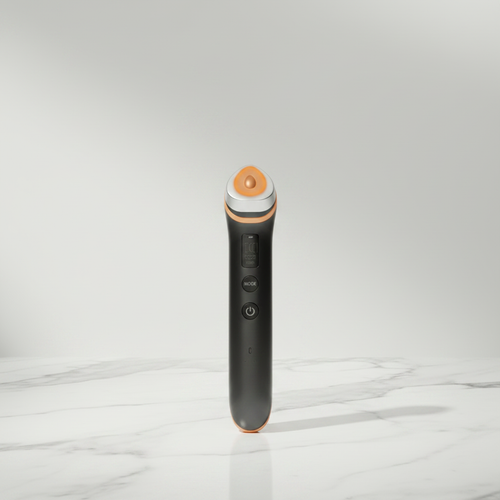 Lumzora Sculpt Pro Obsidian Edition on white marble surface